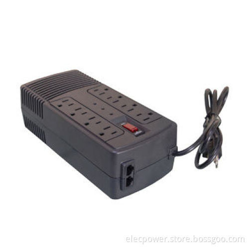 500VA AVR, Wide Input Voltage, 6 Socket for US Plug, Safe Electricity for Computer